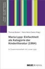 : Maria Lypp: Einfachheit als Kategorie der Kinderliteratur (1984), Buch