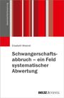 "Schwangerschaftsabbruch – ein Feld systematischer Abwertung" von Elisabeth Wiesnet. Farbige Streifen oben links.