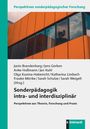: Sonderpädagogik intra- und interdisziplinär, Buch