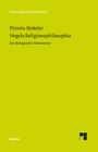 Pirmin Stekeler: Hegels Religionsphilosophie, Buch