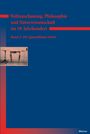 Text: „Weltanschauung, Philosophie und Naturwissenschaft im 19. Jahrhundert. Band 3: Der Ignorabimus-Streit.“ Darstellung: Ein Tisch.
