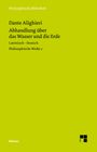 Dante Alighieri: Abhandlung über das Wasser und die Erde, Buch