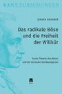 Jürgen Brunner: Das radikale Böse und die Freiheit der Willkür, Buch