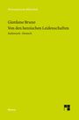Giordano Bruno: Von den heroischen Leidenschaften, Buch