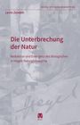 Levin Zendeh: Die Unterbrechung der Natur, Buch