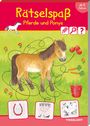 : Rätselspaß Pferde & Ponys ab 6 Jahren, Buch