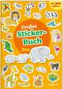 : Großes Sticker-Buch Zoo, Buch