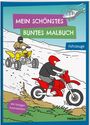 : Mein schönstes buntes Malbuch. Fahrzeuge, Buch