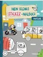 : Mein kleines Sticker-Malbuch. Fahrzeuge, Buch