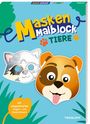 : Masken-Malblock.Tiere, Buch