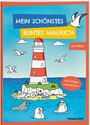 : Mein schönstes buntes Malbuch. Am Meer, Buch