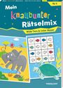 : Mein knallbunter Rätselmix. Wilde Tiere & Unter Wasser, Buch