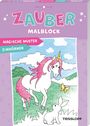 : Zaubermalblock. Magische Muster. Einhörner, Buch