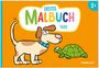: Erstes Malbuch. Tiere, Buch