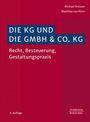 "Die KG und die GmbH & Co. KG: Recht, Besteuerung, Gestaltungspraxis" in weißen Buchstaben auf rotem Grund.