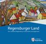 "Band 11 | 2025. Regensburger Land. Der Landkreis Regensburg in Geschichte und Gegenwart." Illustration von Häusern.