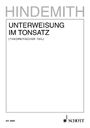 Paul Hindemith: Unterweisung im Tonsatz. Band 1., Buch