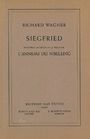 Richard Wagner: Wagner, R: Siegfried, Noten