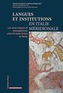 : Langues et institutions en Italie méridionale, Buch