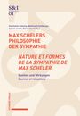 Max Schelers Philosophie der Sympathie / Nature et formes de la sympathie de Max Scheler, Buch