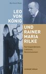 Text: Bernhard Maaz, Leo von König und Rainer Maria Rilke. Korrespondenzen, Lektüren, Reminiszenzen, Schwabe Verlag.  
Zwei historische Fotos von Männern.