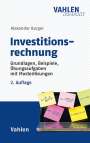 Alexander Burger: Investitionsrechnung, Buch