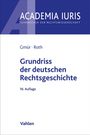 Rudolf Gmür: Grundriss der deutschen Rechtsgeschichte, Buch