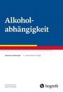 "Alkoholabhängigkeit", Johannes Lindenmeyer, 4. Auflage. Logo unten rechts. Farben Blau, Weiß, Gelb, Rot.