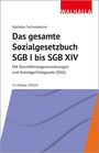 Walhalla Redaktion. Das gesamte Sozialgesetzbuch SGB I bis XIV. 42. Auflage, 2026/II. Rotes Logo oben, lila Wellen unten.