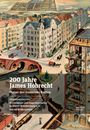 „200 Jahre James Hobrecht, Planer des modernen Berlins. Herausgegeben vom Architekten- und Ingenieurverein.“ Eine Illustration zeigt Berliner Architektur mit Gebäuden und Straßenszenen.