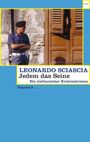Leonardo Sciascia: Jedem das Seine, Buch