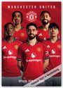 „Titelbild 2027 in Bearbeitung“, „Manchester United“, fünf Spieler in roten Trikots mit „Snapdragon“-Logo.