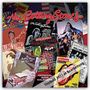 Collage von Rolling Stones Postern und Album-Covern, großer roter Schriftzug: "the Rolling Stones".