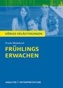 Frank Wedekind: Frühlings Erwachen von Frank Wedekind., Buch
