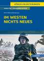 Erich Maria Remarque: Im Westen nichts Neues - Textanalyse und Interpretation, Buch