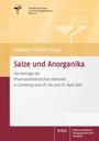 Titel: Salze und Anorganika. Vorträge der Pharmaziehistorischen Biennale, Lüneburg, 25.–27. April 2025. Logo: DGGP.