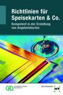 Heinz-Peter Wefers: Richtlinien für Speisekarten & Co., Buch