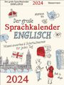 Birgit Adam: Der große Sprachkalender Englisch 2024, KAL