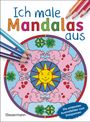 : Ich male Mandalas aus. Mandalablock für Kindergarten und Vorschule, Buch