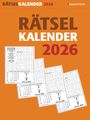 Eberhard Krüger: Rätselkalender 2026. Der beliebte Abreißkalender für alle Rätselfreunde, KAL