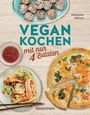 Delphine Lebrun: Vegan kochen mit nur 4 Zutaten, Buch