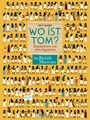 "WO IST TOM? Expedition ins alte Ägypten. The British Museum. Hier bin ich! Illustration von vielen Figuren im ägyptischen Stil."
