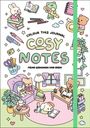 „COLOUR THIS JOURNAL: COSY NOTES - MEINE GEDANKEN UND IDEEN“. Illustration mit niedlichen Tieren, Bücher und Pflanzen.