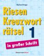 Eberhard Krüger: Riesen-Kreuzworträtsel in großer Schrift 1 (5 Exemplare à 3,99 EUR), Buch