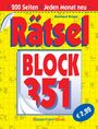 Eberhard Krüger: Rätselblock 351 (5 Exemplare à 2,99 EUR), Buch