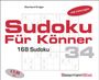 Eberhard Krüger: Sudoku für Könner 34 (5 Exemplare à 2,99 EUR), Buch