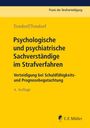 Günter Tondorf: Psychologische und psychiatrische Sachverständige im Strafverfahren, Buch