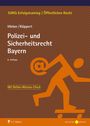 "JURIQ Erfolgstraining / Öffentliches Recht", "Weber / Köppert", "Polizei- und Sicherheitsrecht Bayern", orange Skater-Piktogramm.