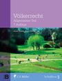 "Völkerrecht Allgemeiner Teil 7. Auflage" von Anne Peters und Anna Petrig. Menschen entspannen auf grüner Wiese im Park.