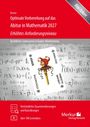 Ein rotes Cover für das Mathematik-Abitur 2027 mit Texten zu Zusammenfassungen, Lernvideos und ein Joker-Kartenbild.